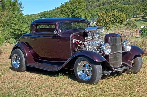 Supercharged 1932 Ford 3-Window Coupe for sale on BaT Auctions - sold ...