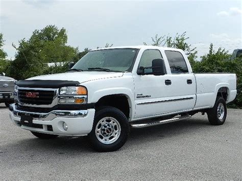 Find Used 2007 Gmc Sierra 2500 Duramax Diesel Allison Transmission Crew Cab Long Bed In Houston