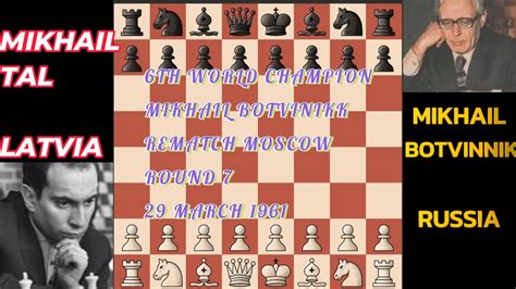 The 6th World Champion Mikhail Botvinnik Rematch Vs The Magician