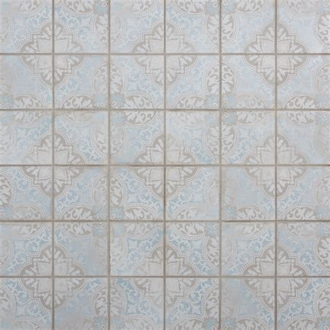 Barcelona Decor Montjuic 5 34 In X 5 34 In Porcelain Floor And Wall