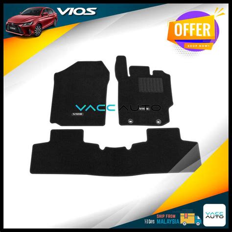 Original Toyota Vios 4th Gen Floor Carpet Mat 2023 Current AC100