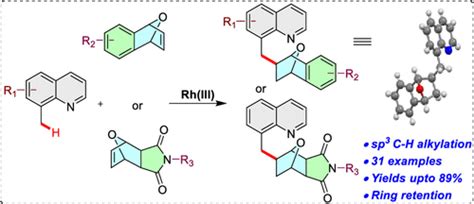 Rh Iii Catalyzed Alkylation Of Methylquinolines With