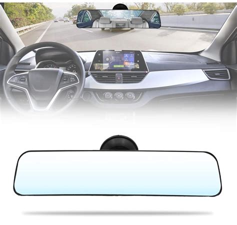 Anti Glare Rear View Mirror Suction Cup Car Boat Truck Van Suv