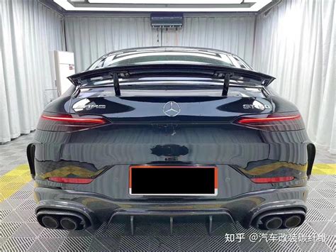 奔驰AMG GT50改装巴博斯碳纤维前唇后唇侧裙尾翼风口风刀尾喉 知乎