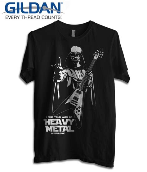 Jual Kaos Darth Vader Heavy Metal Disturbing Gildan Tshirt Di Lapak