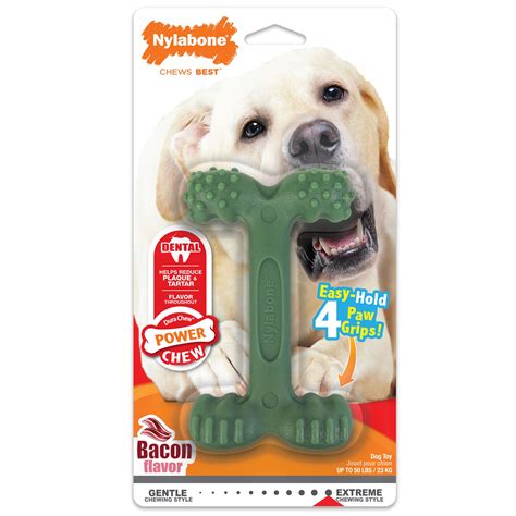 Nylabone® Power Chew Durable Dog Toy, Bacon Flavor