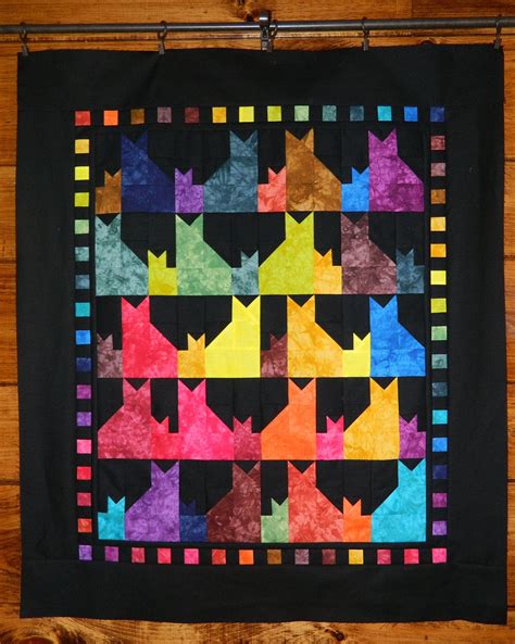 Mama And Her Kitten Quilt Kit With Hand Dyed Fabrics Fast Easy And Fun Quilt Patterns Quilts