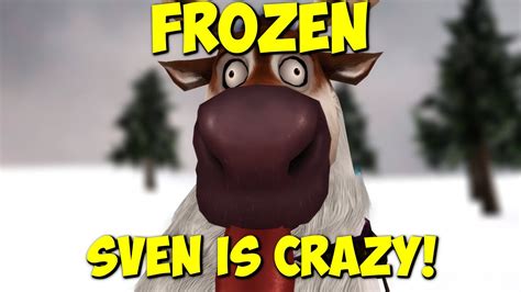 Mmd Frozen 2 Sven Is Crazy” Funny Animation Animated Cartoon Meme Ii