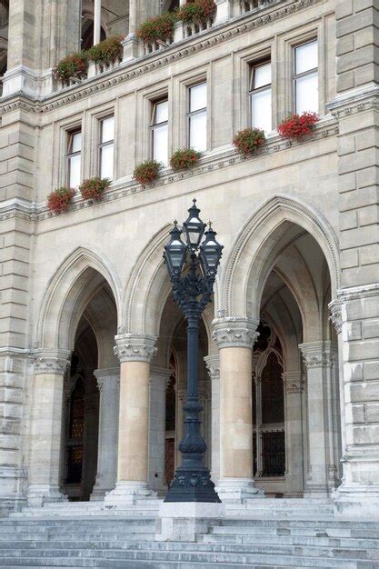 Premium Photo Exterior Facade City Hall In Vienna Austria