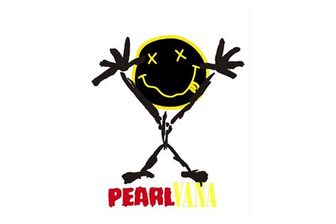 Nirvana/pearl Jam Mashup Logo Music Logo Design Nirvana Fan Art Pearl ...