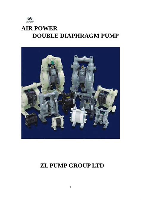 Pdf Air Power Double Diaphragm Pump · Qb Y Air Operated Double Diaphragm Pumps Not Only