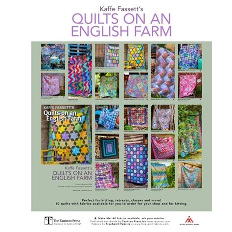 Kaffe Fassett’s Quilts On An English Farm