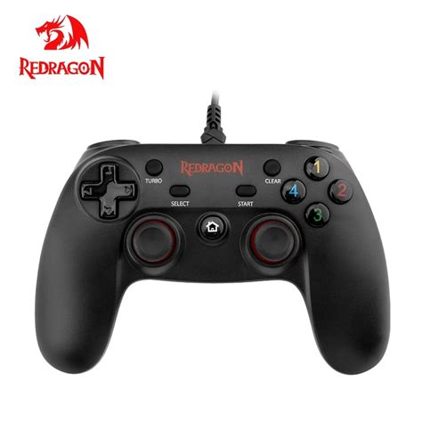 Redragon Saturn G Gamepad Wired Pc Game Controller Joystick Dual