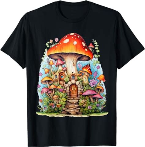 Aesthetic Goblincore Dwarf Home Mushroom Cottagecore T Shirt Walmart