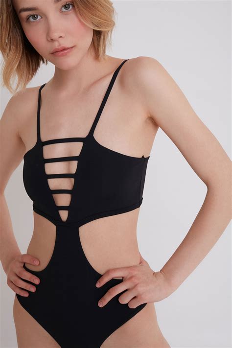 Criss Cross One Piece Swimsuit