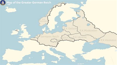 CIA map of the Greater German Reich, it’s protectorates and ...