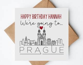 We Re Going To Paris Surprise Reveal Birthday Card Personalised