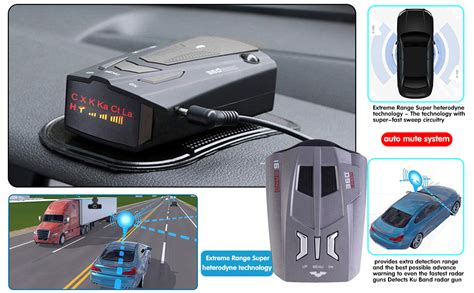 【upgraded】 Radar Detector For Cars2021 Newest Laser Radar