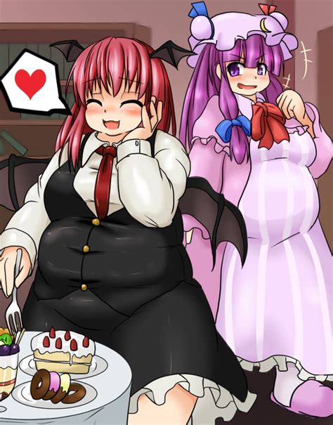 Patchouli Knowledge And Koakuma Touhou Drawn By Nerizou Danbooru