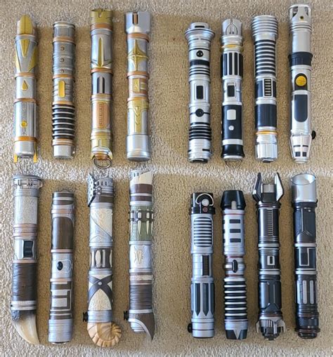 Galaxy's Edge Lightsaber collection : r/GalaxysEdge