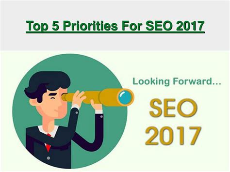 PPT - Top 5 Priorities For SEO 2017 PowerPoint Presentation, free