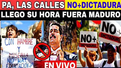 Ltimas Noticias De Venezuela Se Le Acab El Tiempo A Nicol S Maduro