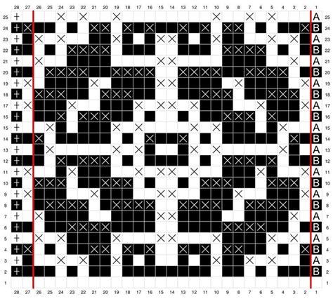 Nordic Star FREE Overlay Mosaic Crochet Chart Mosaic Nordic Blanket