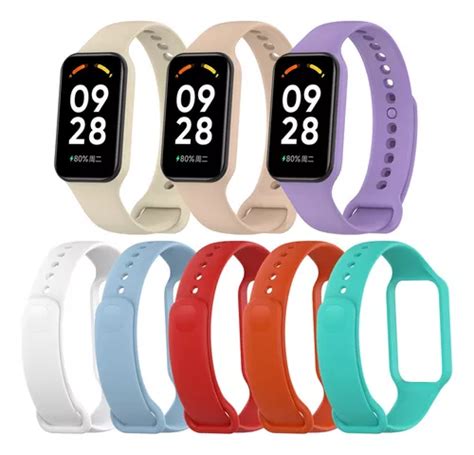 Correas De Silicon Para Xiaomi Mi Band Active Color Group B