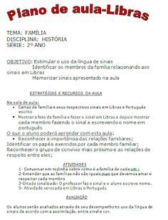 9 Ideias De Plano De Aula Para Aluno Surdo Planos De Aula Aulas