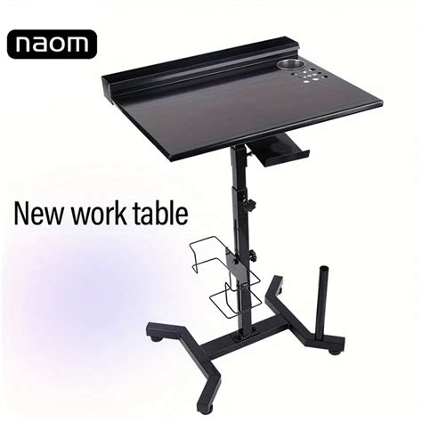 Bureau De Travail Pour Tatouage Naom Grand Portable Pliable Amovible