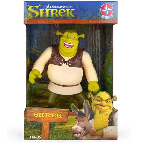 Boneco Shrek Edição Comemorativa de 20 Anos Estrela Shopee Brasil