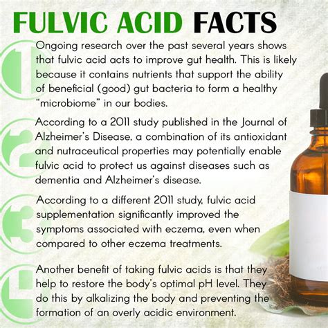 Fulvic Acid Best 6 Nutritional Benefits