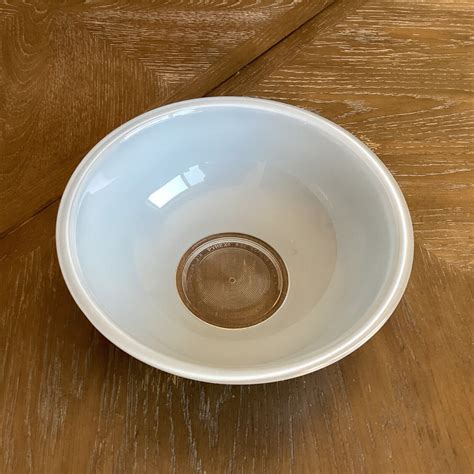 Vintage Pyrex Blue Clear Bottom Nesting Mixing Bowl 326 Ebay