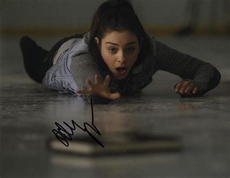 goosebumps odeya rush signed  photo hannah stine proof