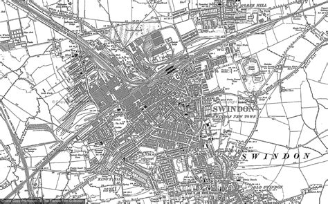 Historic Ordnance Survey Map of Swindon, 1899 - 1922