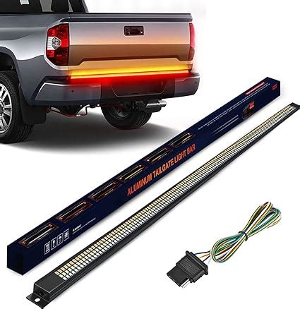 Nilight Tira de luz para portón trasero de camioneta de 60 pulgadas