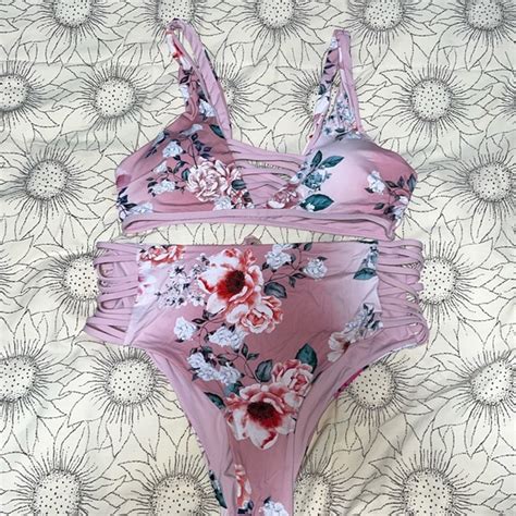 TiniBikini Swim Tinibikini Reversible Pink Bikini Poshmark