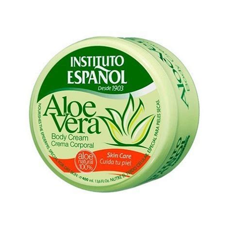 Instituto Español Crema Aloe Vera Natural Pieles Secas 400 ml