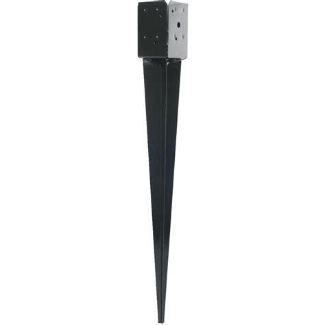 Simpson Strong Tie E Z Spike Steel Black Powder Coated Fence Post Spike