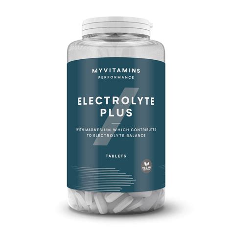 Comprimés Électrolyte Plus Myvitamins Performance Myvitamins