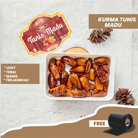 Jual Kurma Tunisia Madu Fresh Expired Tunis Honey Dates Kemasan