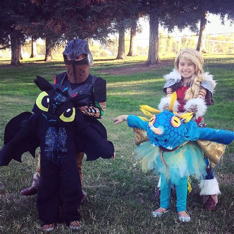 How To Train Your Dragon Family Halloween Costumes