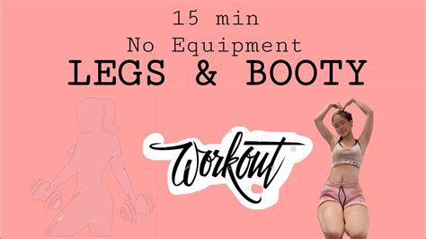 No Equipment Legs And Booty Workout Moni Barrameda Youtube