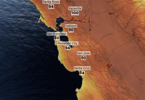 舊金山灣區今有高溫霧霾預警 部分地區超過百度 舊金山即時 舊金山 世界新聞網