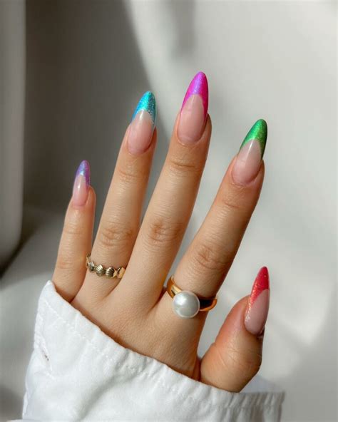 20 Latest Multi Colored Nail Designs To Try In 2024