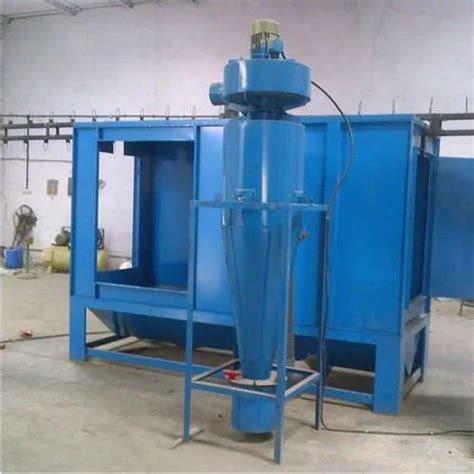 Steel Cyclone Machine With Powder Coating Booth Cross Flow Type