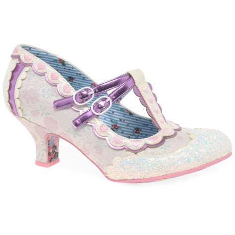 Irregular Choice Serendipity Womens T Bar Court Shoes Women From