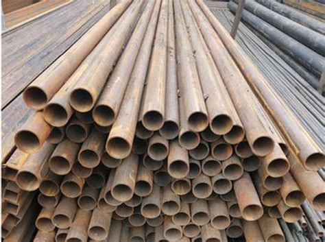 MS Round Hollow Welded Pipe 9 Meter Size Diameter 8 Inch At Rs 48 Kg