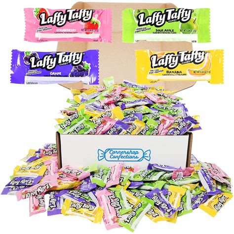 Laffy Taffy Bulk Variety Pack 4 5 Pounds Of 4 Different Flavors Of