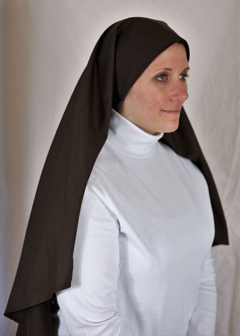 36 Inch Brown Nun Veil Catholic Habit On Storenvy